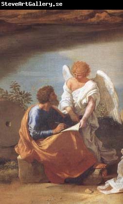 Nicolas Poussin detail  Landscape with Saint Matthew and the Angel (mk10)